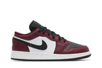 Air Jordan 1 Low SE Dark Beetroot Black Roma Green