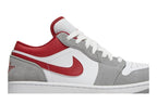 Air Jordan 1 Low SE Light Smoke Grey Gym Red
