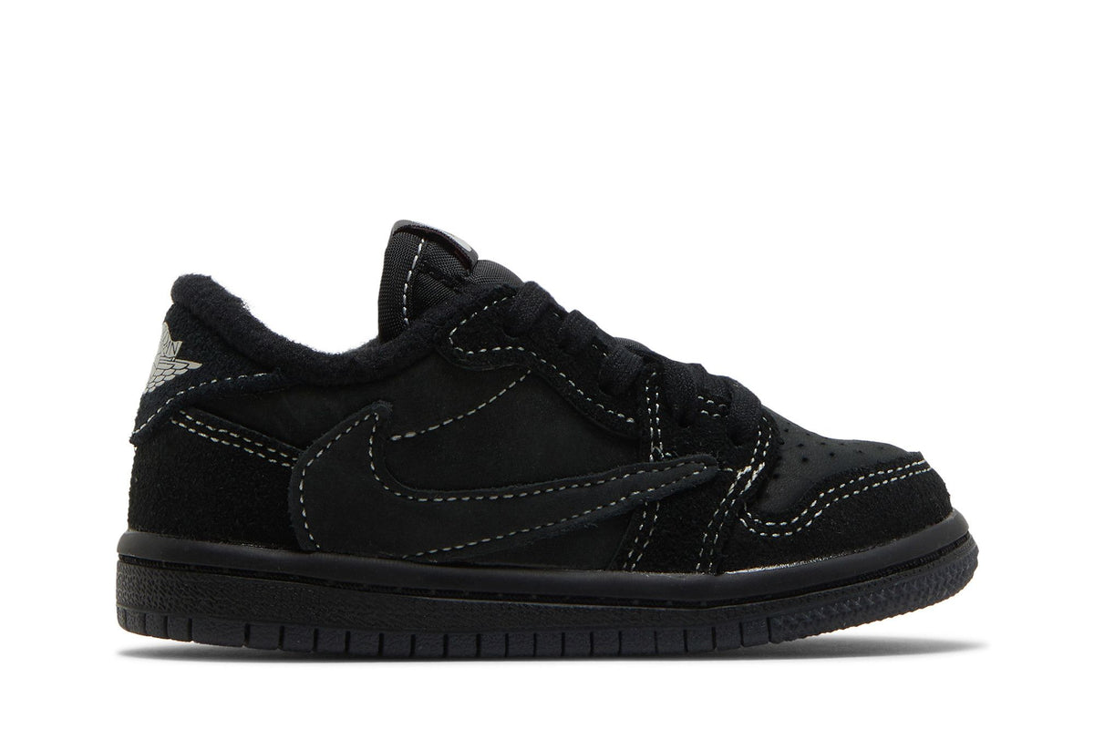 Air Jordan 1 Low SP Travis Scott Black Phantom Bébé (TD)