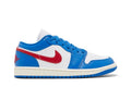 Air Jordan 1 Low Sport Blue Gym Red
