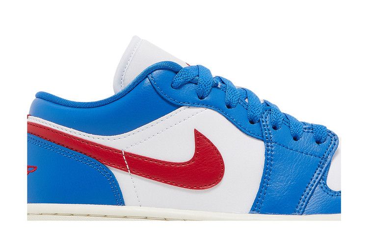 Air Jordan 1 Low Sport Blue Gym Red