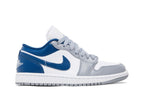 Air Jordan 1 Low White Grey Blue