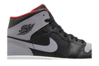 Air Jordan 1 Mid Black Grey Red