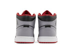 Air Jordan 1 Mid Black Grey Red