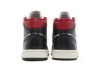 Air Jordan 1 Mid Black Gym Red