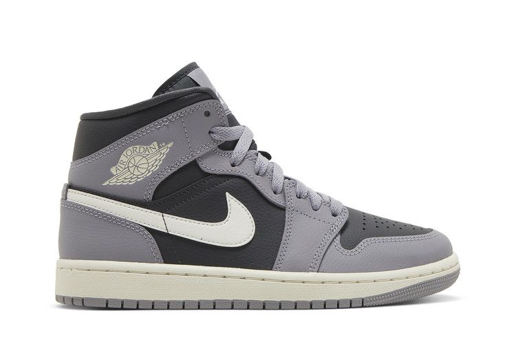 Air Jordan 1 Mid Cement Grey