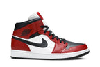 Air Jordan 1 Mid Chicago Black Toe