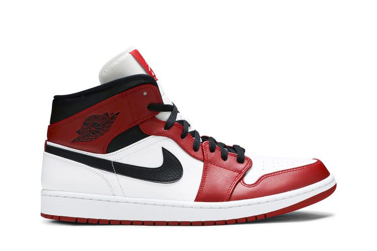 Air Jordan 1 Mid Chicago White