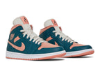 Air Jordan 1 Mid Dark Teal Green