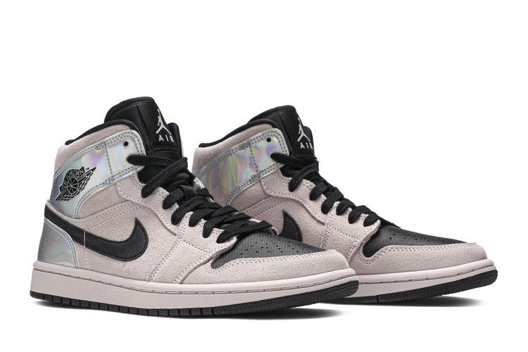 Air Jordan 1 Mid Dirty Powder Iridescent