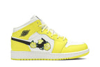 Air Jordan 1 Mid Dynamic Yellow