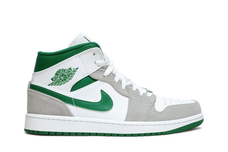 Air Jordan 1 Mid Grey Green