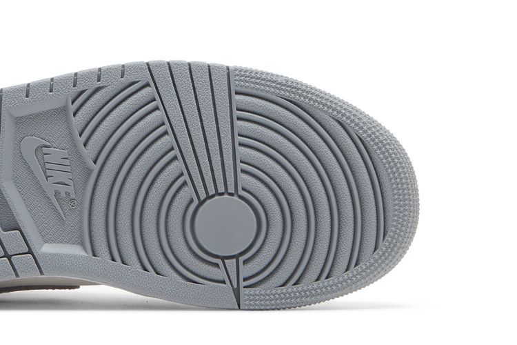 Air Jordan 1 Mid Grey Sail