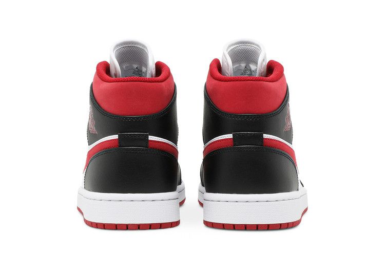 Air Jordan 1 Mid Gym Red Black White
