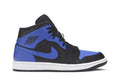 Air Jordan 1 Mid Hyper Royal Tumbled Leather