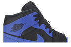 Air Jordan 1 Mid Hyper Royal Tumbled Leather