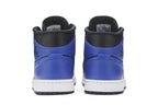 Air Jordan 1 Mid Hyper Royal Tumbled Leather