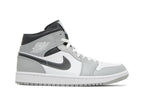 Air Jordan 1 Mid Light Smoke Grey Anthracite