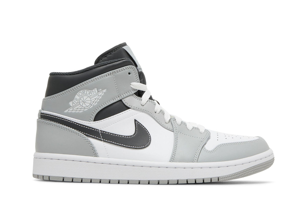 Air Jordan 1 Mid Light Smoke Grey Anthracite