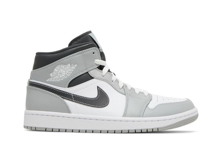 Air Jordan 1 Mid Light Smoke Grey Anthracite