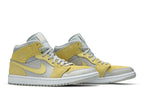 Air Jordan 1 Mid Mixed Textures Yellow