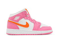 Air Jordan 1 Mid Pinksicle Safety Orange