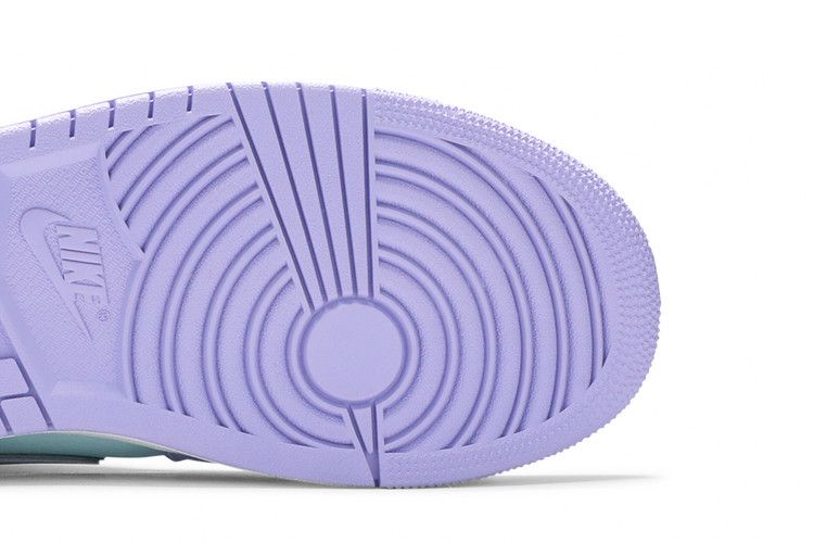 Air Jordan 1 Mid Purple Aqua