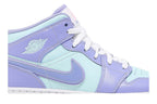 Air Jordan 1 Mid Purple Aqua