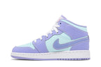 Air Jordan 1 Mid Purple Aqua