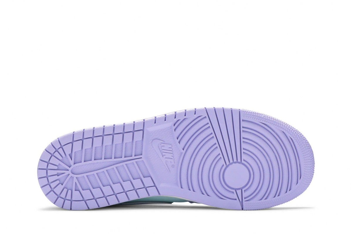 Air Jordan 1 Mid Purple Aqua