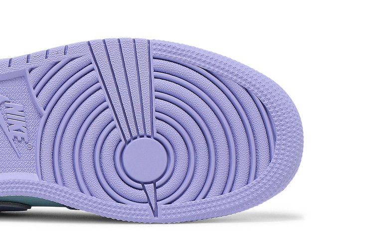 Air Jordan 1 Mid Purple Aqua