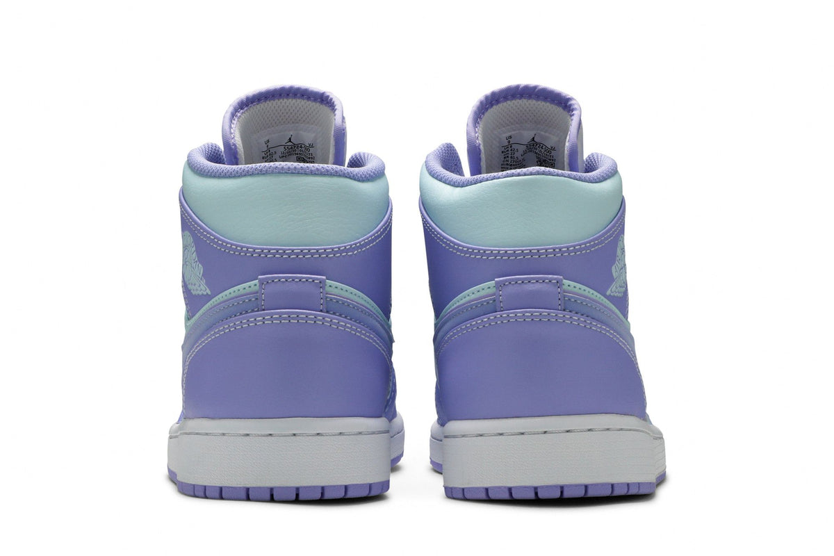Air Jordan 1 Mid Purple Aqua