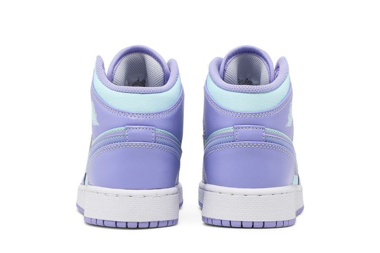 Air Jordan 1 Mid Purple Aqua