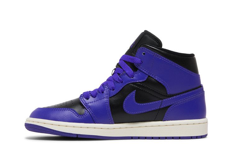 Air Jordan 1 Mid Purple Black