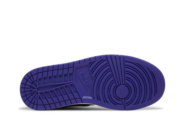 Air Jordan 1 Mid Purple Black