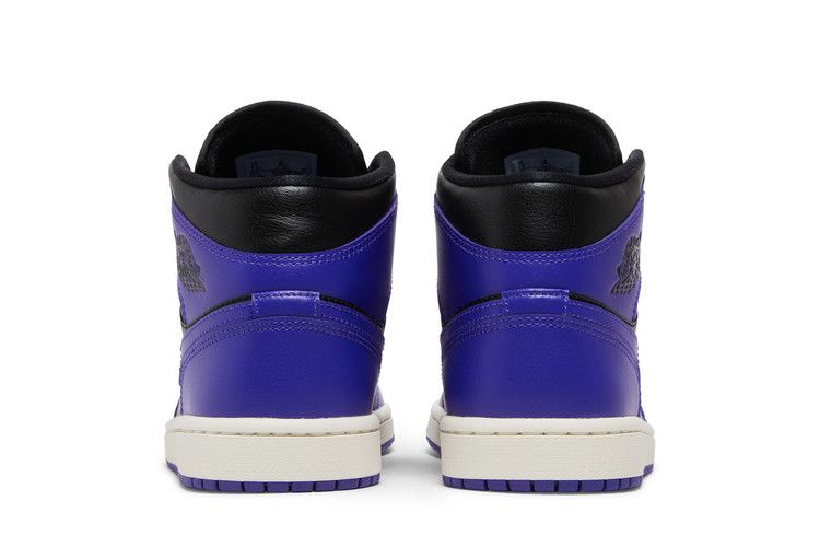 Air Jordan 1 Mid Purple Black