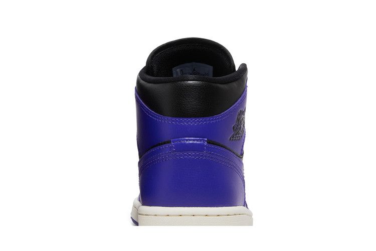 Air Jordan 1 Mid Purple Black