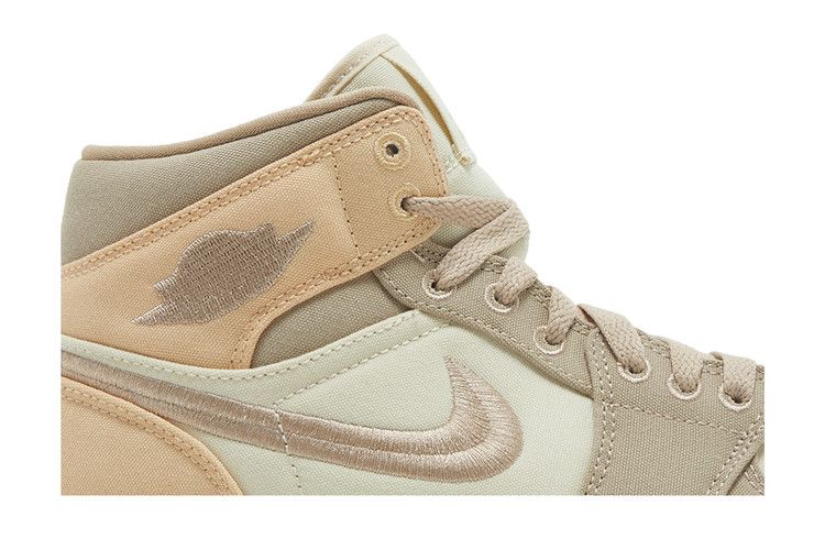 Air Jordan 1 Mid SE Canvas Khaki