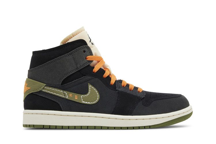 Air Jordan 1 Mid SE Craft Anthracite Light Olive