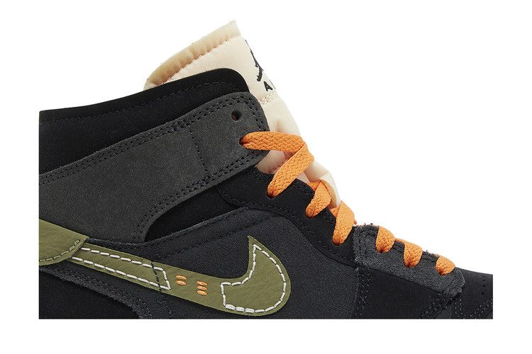 Air Jordan 1 Mid SE Craft Anthracite Light Olive