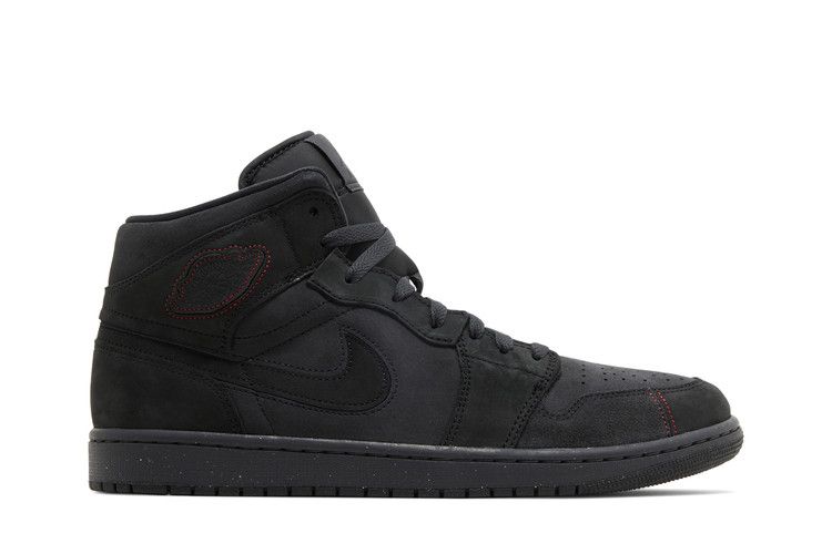 Air Jordan 1 Mid SE Craft Grey Red