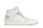 Air Jordan 1 Mid SE Craft Inside Out White Grey