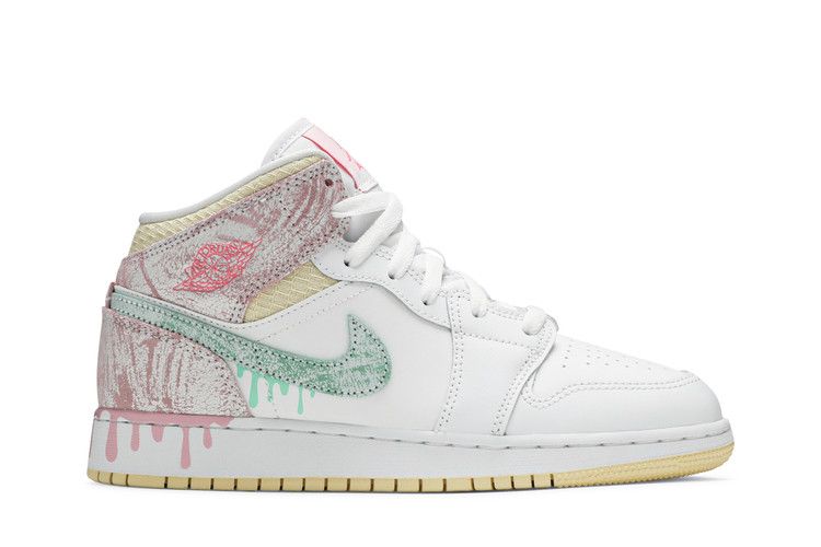 Air Jordan 1 Mid SE Paint Drip