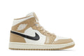 Air Jordan 1 Mid Tan Black