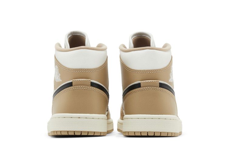 Air Jordan 1 Mid Tan Black
