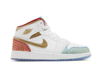 Air Jordan 1 Mid UNC to Chicago