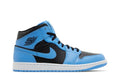 Air Jordan 1 Mid University Blue Black