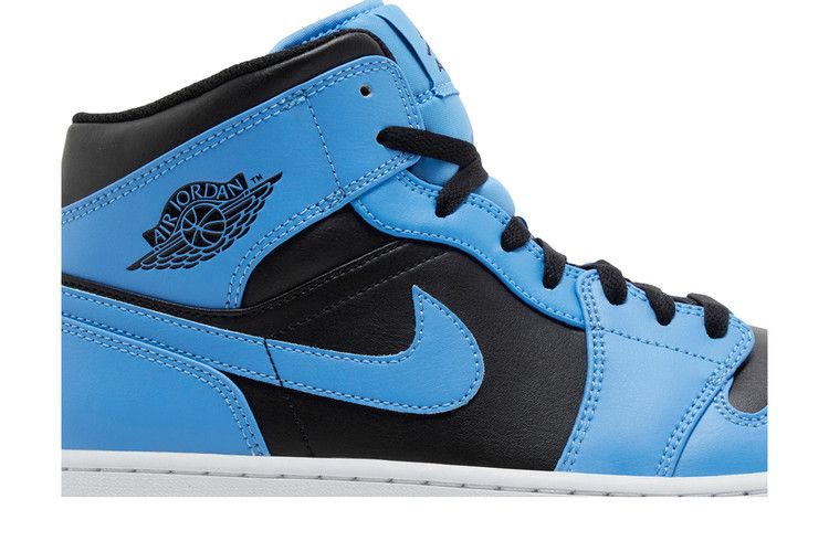 Air Jordan 1 Mid University Blue Black