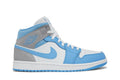 Air Jordan 1 Mid University Blue Grey