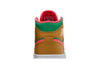 Air Jordan 1 Mid Wheat Watermelon